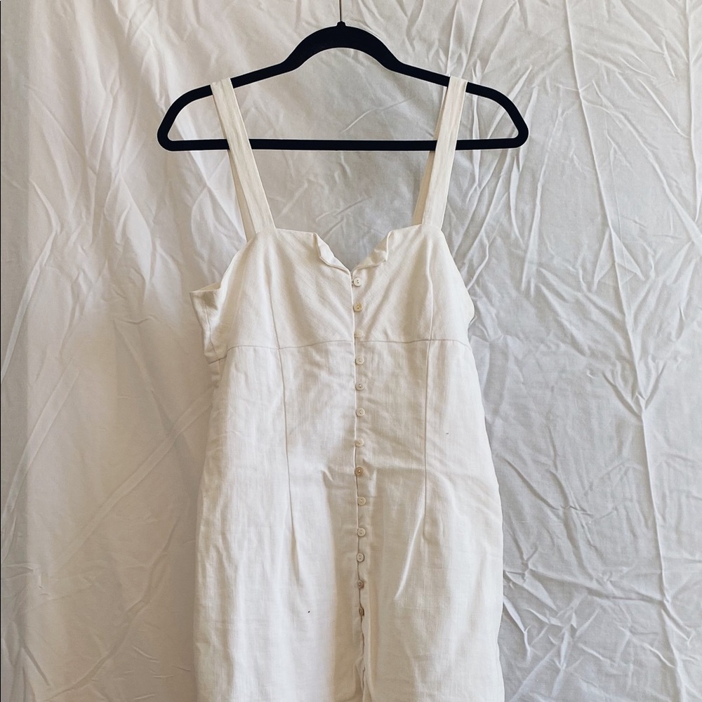 White Linen Dress from Colombia